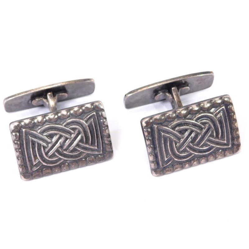 DAVID ANDERSEN CUFFLINKS STERLING SILVER CELTIC VIKING