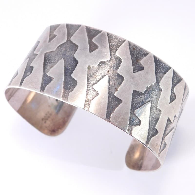 MOD ARTISAN STERLING SILVER CUFF BRACELET HAND MADE